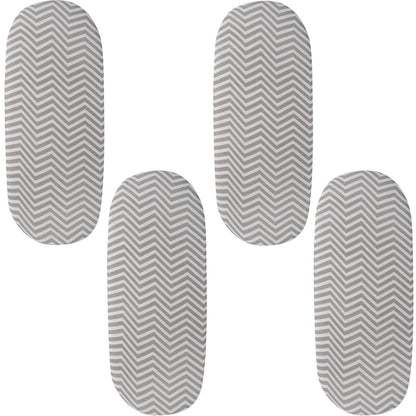 Moses Basket Jersey Fitted Sheet 100% Cotton - Pack Of 4 - Glamorous Boutique