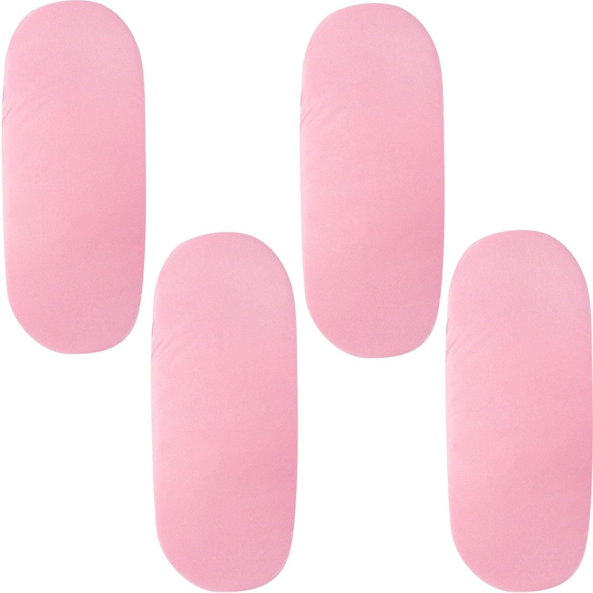 Moses Basket Jersey Fitted Sheet 100% Cotton - Pack Of 4 - Glamorous Boutique