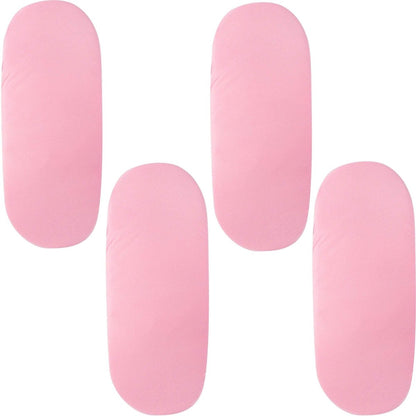 Moses Basket Jersey Fitted Sheet 100% Cotton - Pack Of 4 - Glamorous Boutique