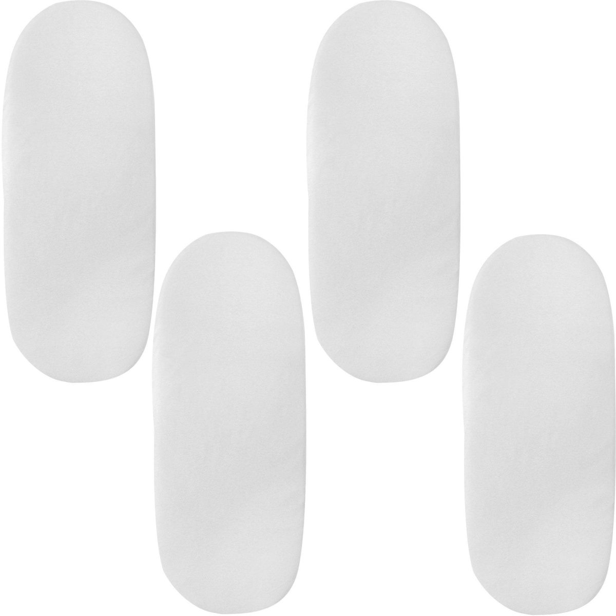 Moses Basket Jersey Fitted Sheet 100% Cotton - Pack Of 4 - Glamorous Boutique