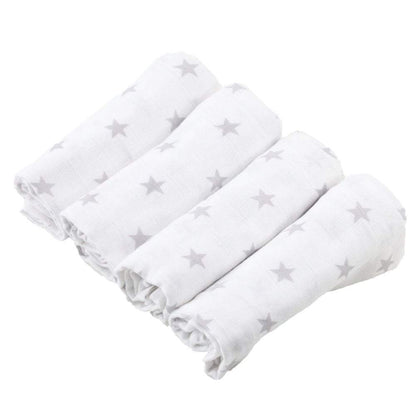 Printed Muslin Squares 100% Cotton 80x80cm - Glamorous Boutique