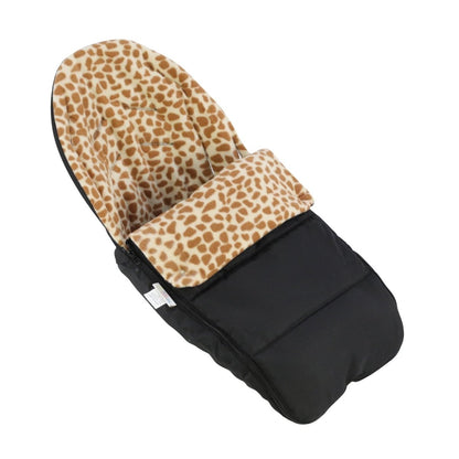 Universal Animal Print Car Seat Footmuff / Cosy Toes - Fits All 3 And 5 Point Harnesses - Fits All Models - Glamorous Boutique