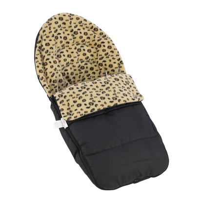 Universal Animal Print Car Seat Footmuff / Cosy Toes - Fits All 3 And 5 Point Harnesses - Fits All Models - Glamorous Boutique