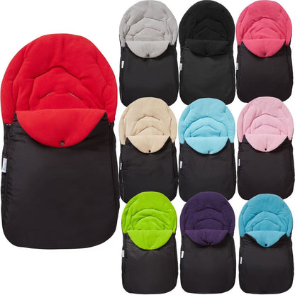 Universal Car Seat Footmuff / Cosy Toes - Fits All 3 And 5 Point Harnesses - Glamorous Boutique