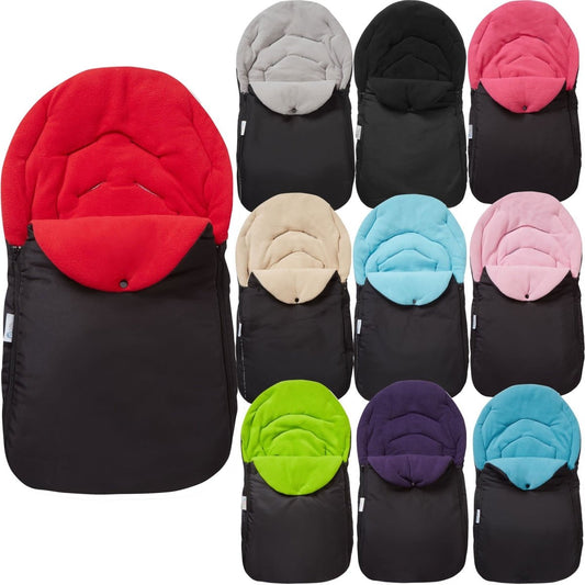 Universal Car Seat Footmuff / Cosy Toes - Fits All 3 And 5 Point Harnesses - Glamorous Boutique