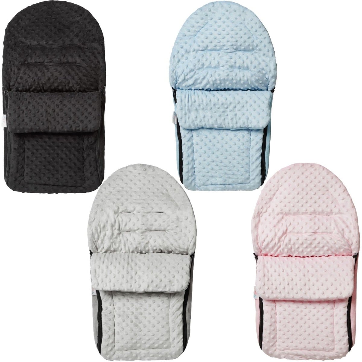 Universal Dimple Car Seat Footmuff / Cosy Toes - Fits All 3 And 5 Point Harnesses - Glamorous Boutique