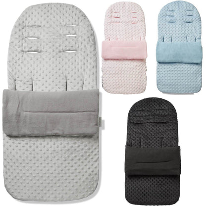 Universal Dimple Footmuff / Cosy Toes - Fits All Pushchairs / Prams & Buggies - Glamorous Boutique