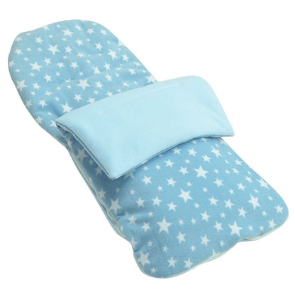 Universal Fleece Pushchair Footmuff / Cosy Toes - Fits All Pushchairs / Prams And Buggies - Glamorous Boutique