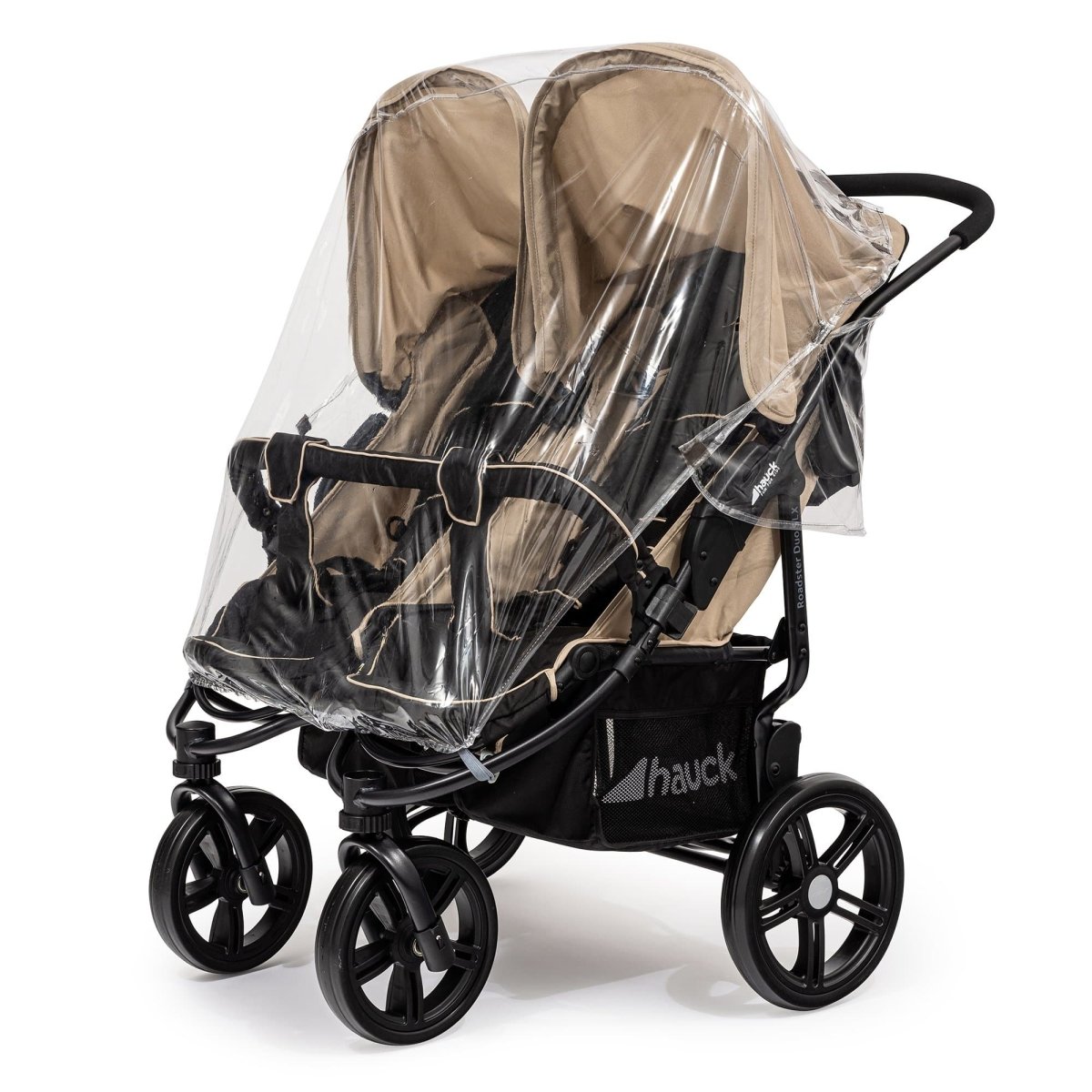 Universal Rain Cover For All Side By Side Pushchairs - Fits All Models - Glamorous Boutique