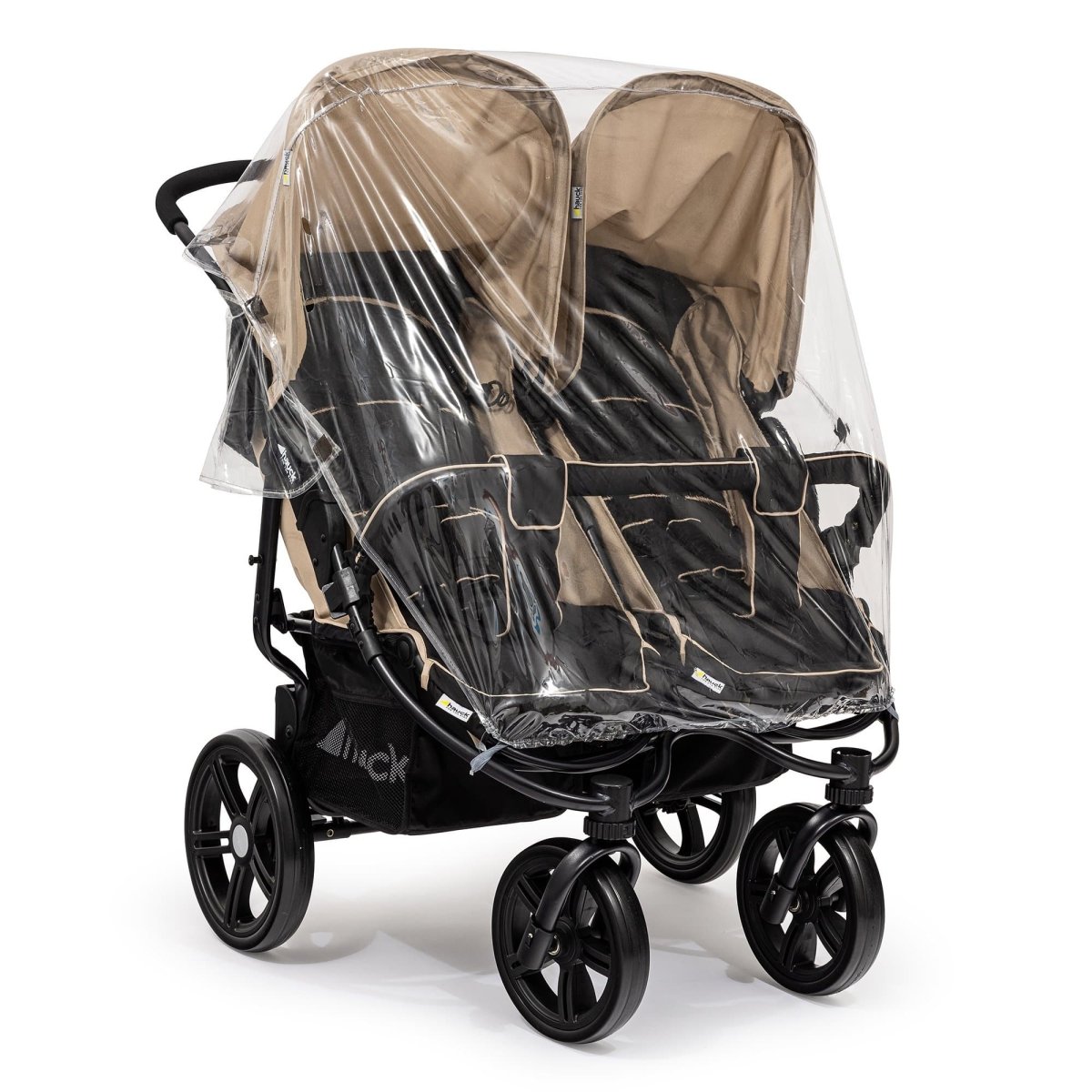 Universal Rain Cover For All Side By Side Pushchairs - Fits All Models - Glamorous Boutique