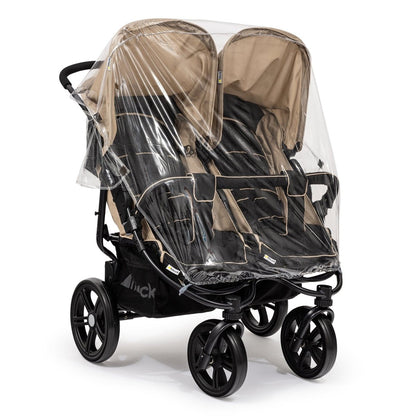 Universal Rain Cover For All Side By Side Pushchairs - Fits All Models - Glamorous Boutique