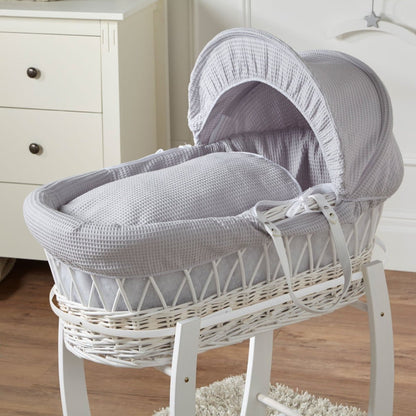 Wicker Moses Basket - Glamorous Boutique