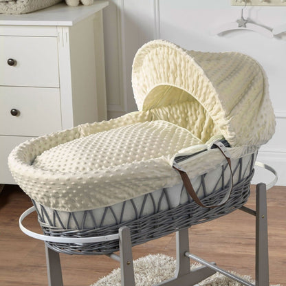 Wicker Moses Basket - Glamorous Boutique