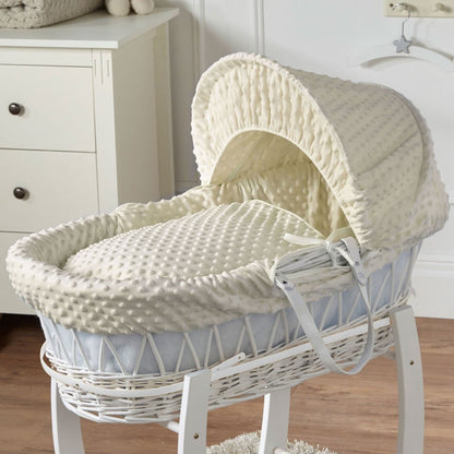 Wicker Moses Basket - Glamorous Boutique