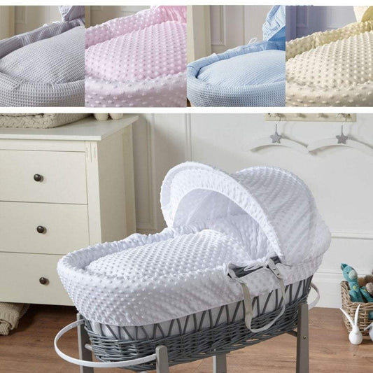 Wicker Moses Basket - Glamorous Boutique