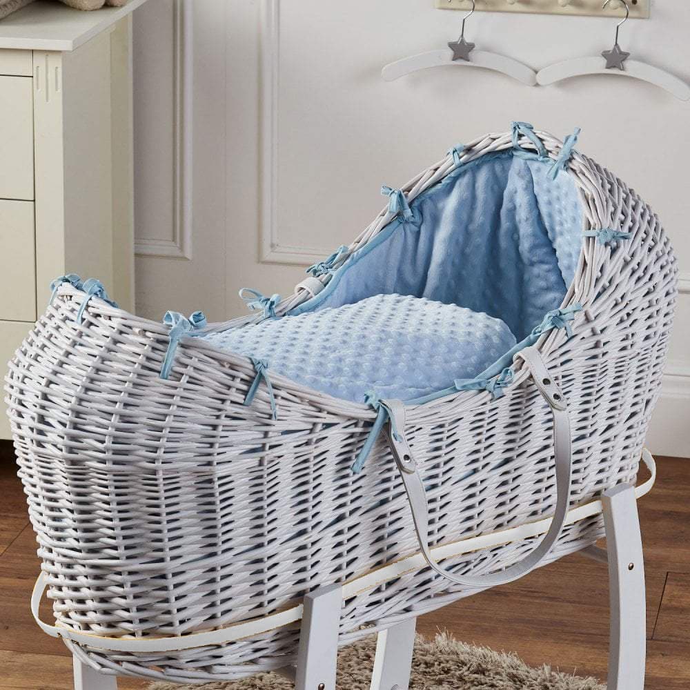 Wicker Pod Baby Deluxe Moses Basket - Glamorous Boutique