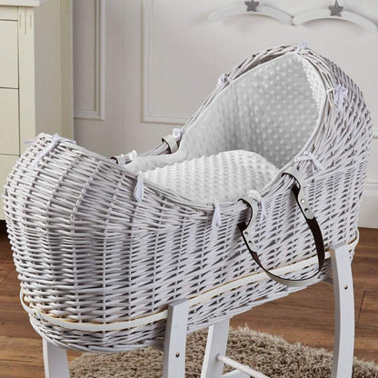 Wicker Pod Baby Deluxe Moses Basket - Glamorous Boutique