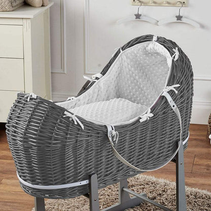 Wicker Pod Baby Deluxe Moses Basket - Glamorous Boutique