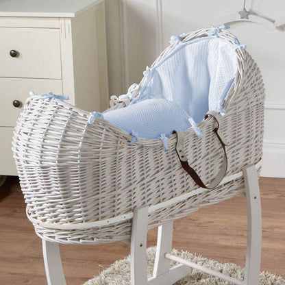 Wicker Pod Baby Deluxe Moses Basket - Glamorous Boutique