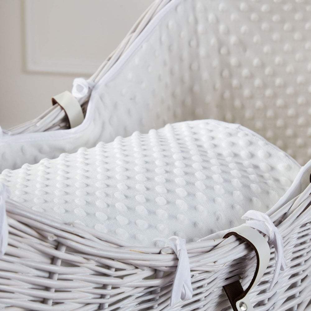 Wicker Pod Baby Deluxe Moses Basket - Glamorous Boutique