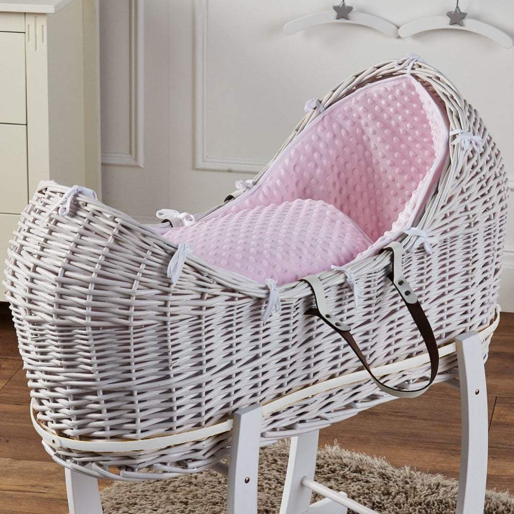 Wicker Pod Baby Deluxe Moses Basket - Glamorous Boutique